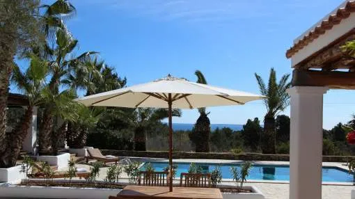 Lovely finca in Es Cubells with sea view Lovely finca in Es Cubells with sea view
